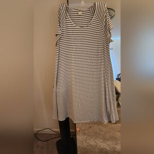 Old Navy stripped T-shirt dress